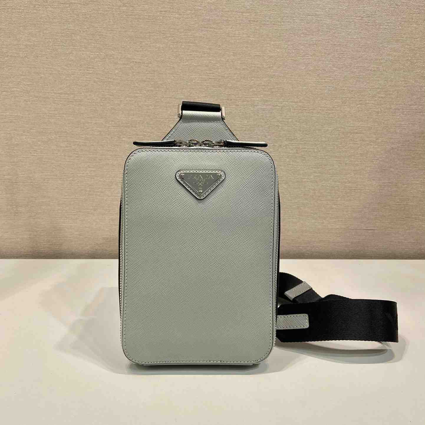 Prada Brique Saffiano Leather Bag - DopestKickz