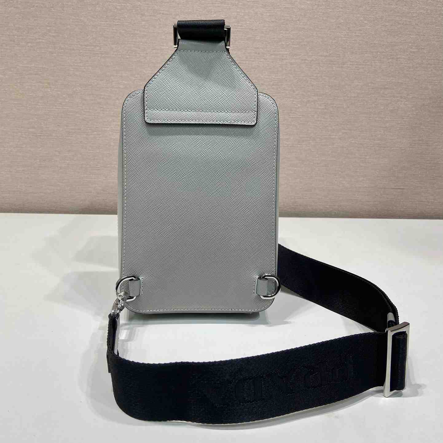 Prada Brique Saffiano Leather Bag - DopestKickz