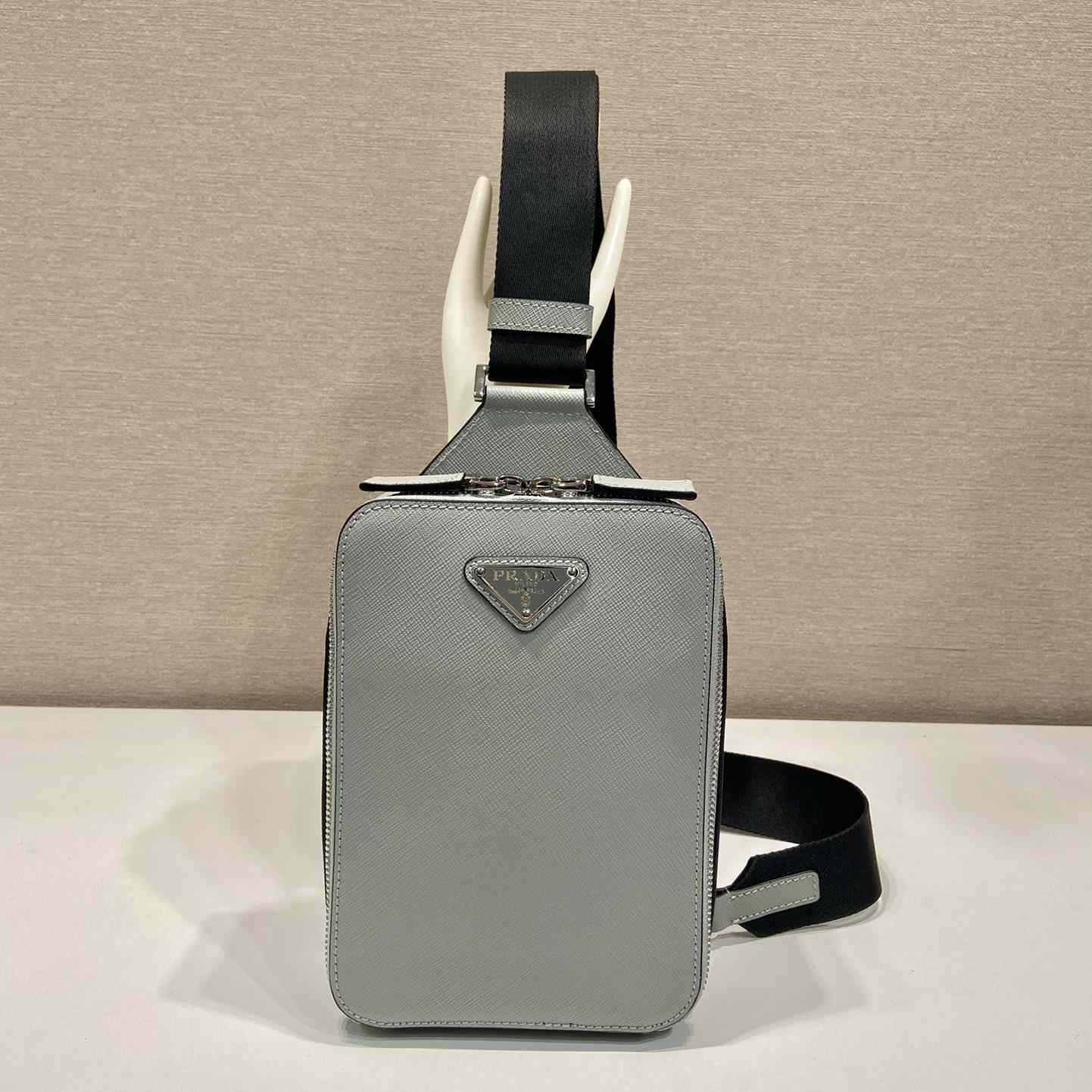 Prada Brique Saffiano Leather Bag - DopestKickz