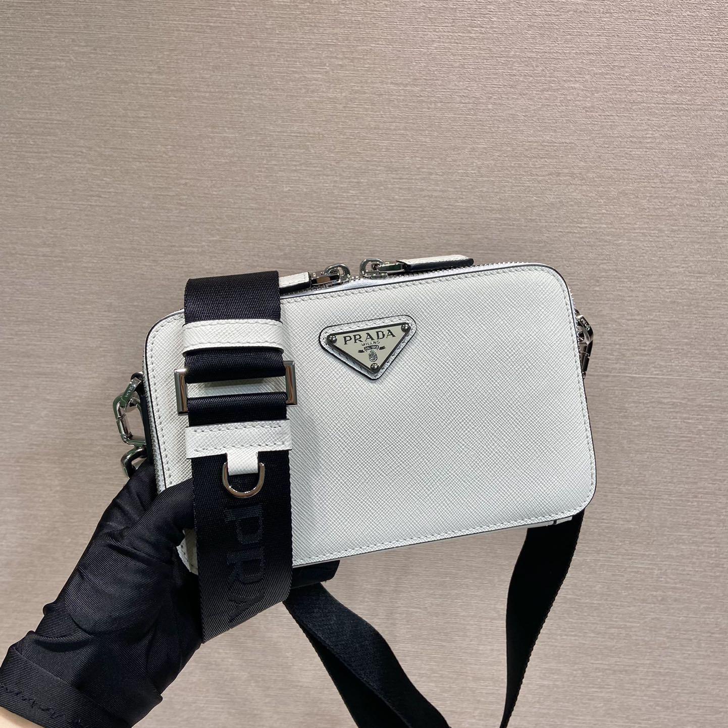 Prada Brique Saffiano Leather Bag - DopestKickz