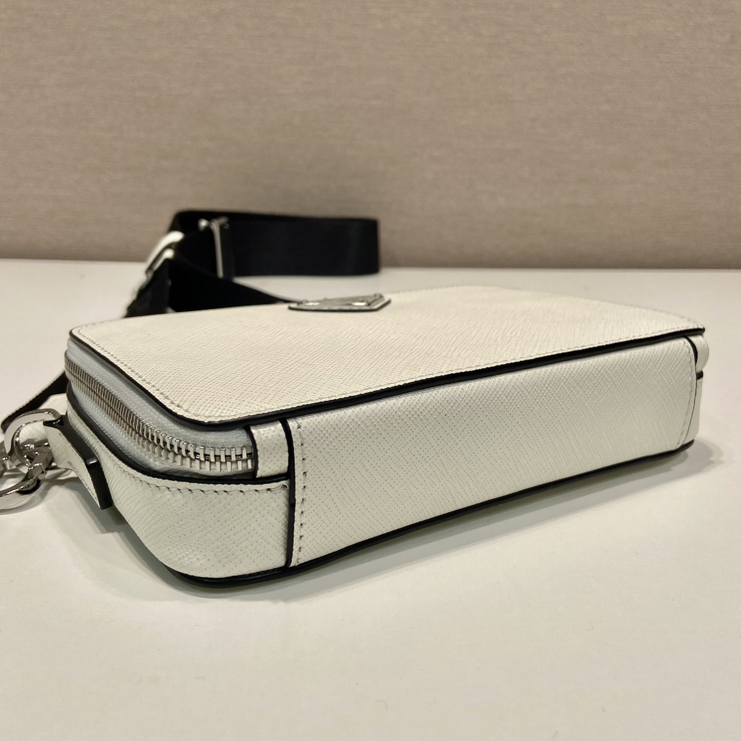 Prada Brique Saffiano Leather Bag - DopestKickz