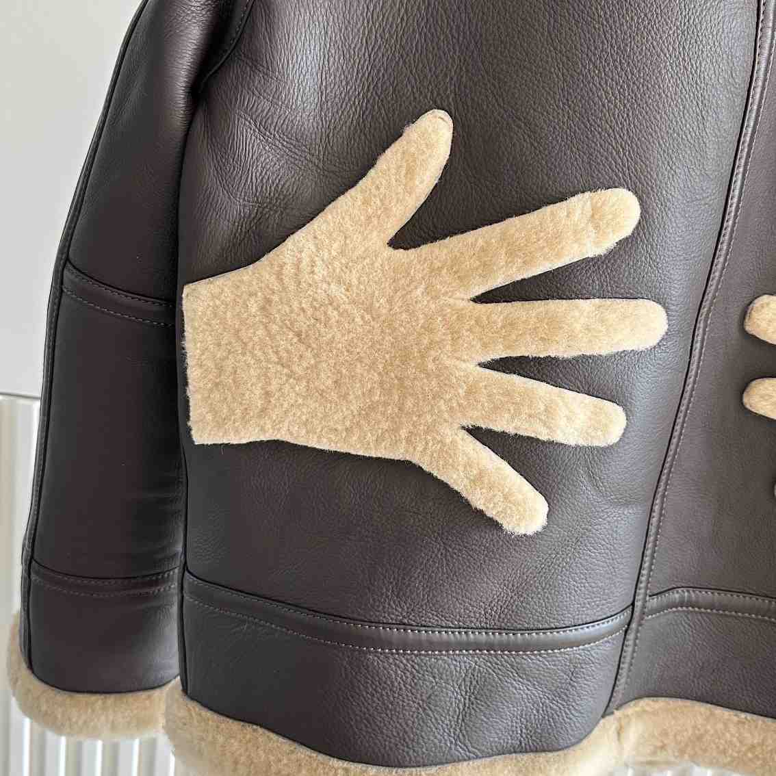 Moschino 'Hug Me' Leather Jacket - DopestKickz
