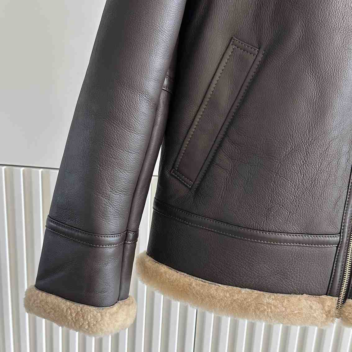 Moschino 'Hug Me' Leather Jacket - DopestKickz