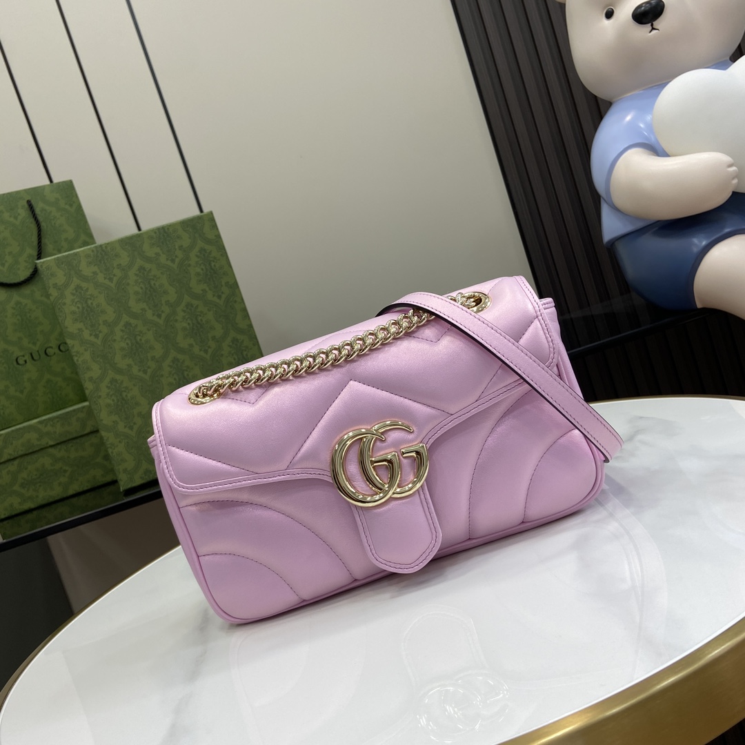 Gucci GG Marmont Small Shoulder Bag - DopestKickz