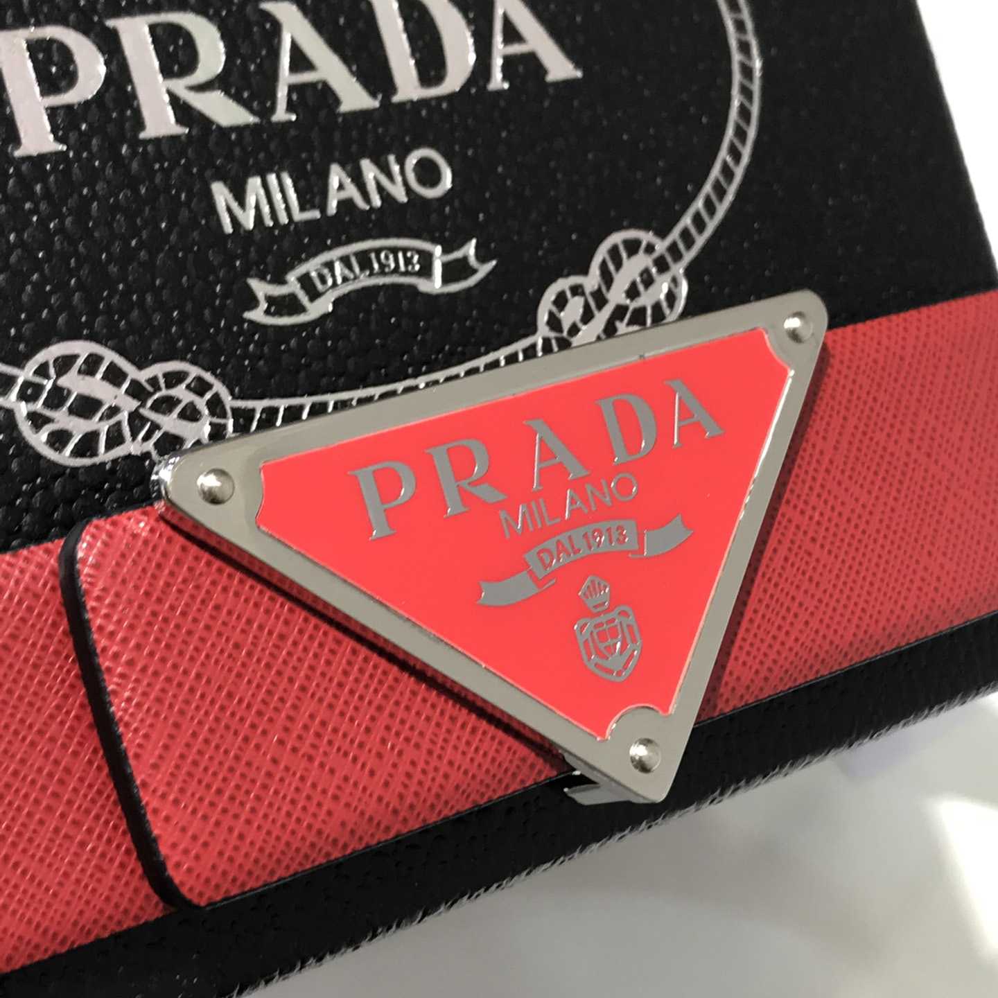 Prada Reversible Saffiano Leather Belt Strap - DopestKickz