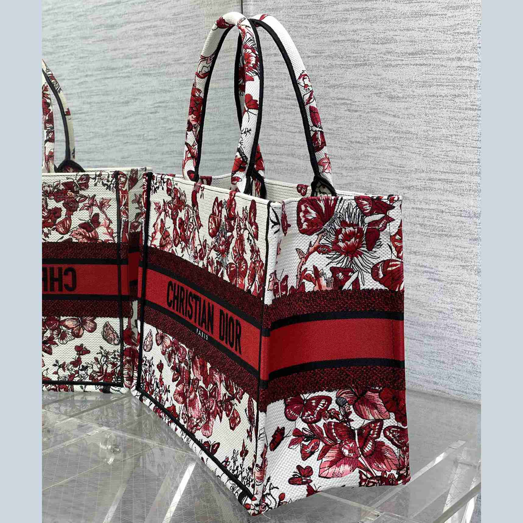 Dior Medium Dior Book Tote - DopestKickz