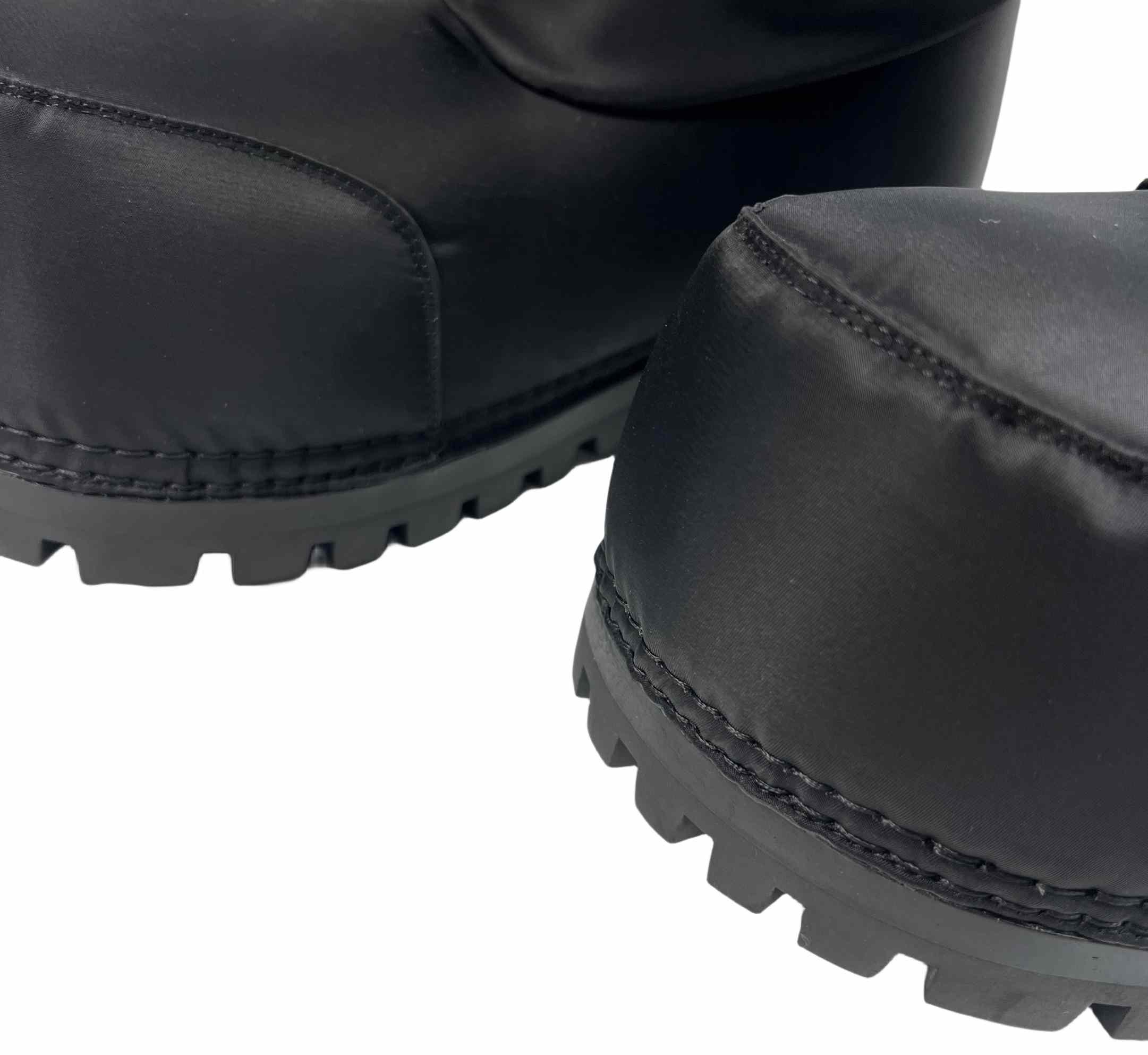 Balenciaga Alaska Low Boot In Black Nylon - DopestKickz