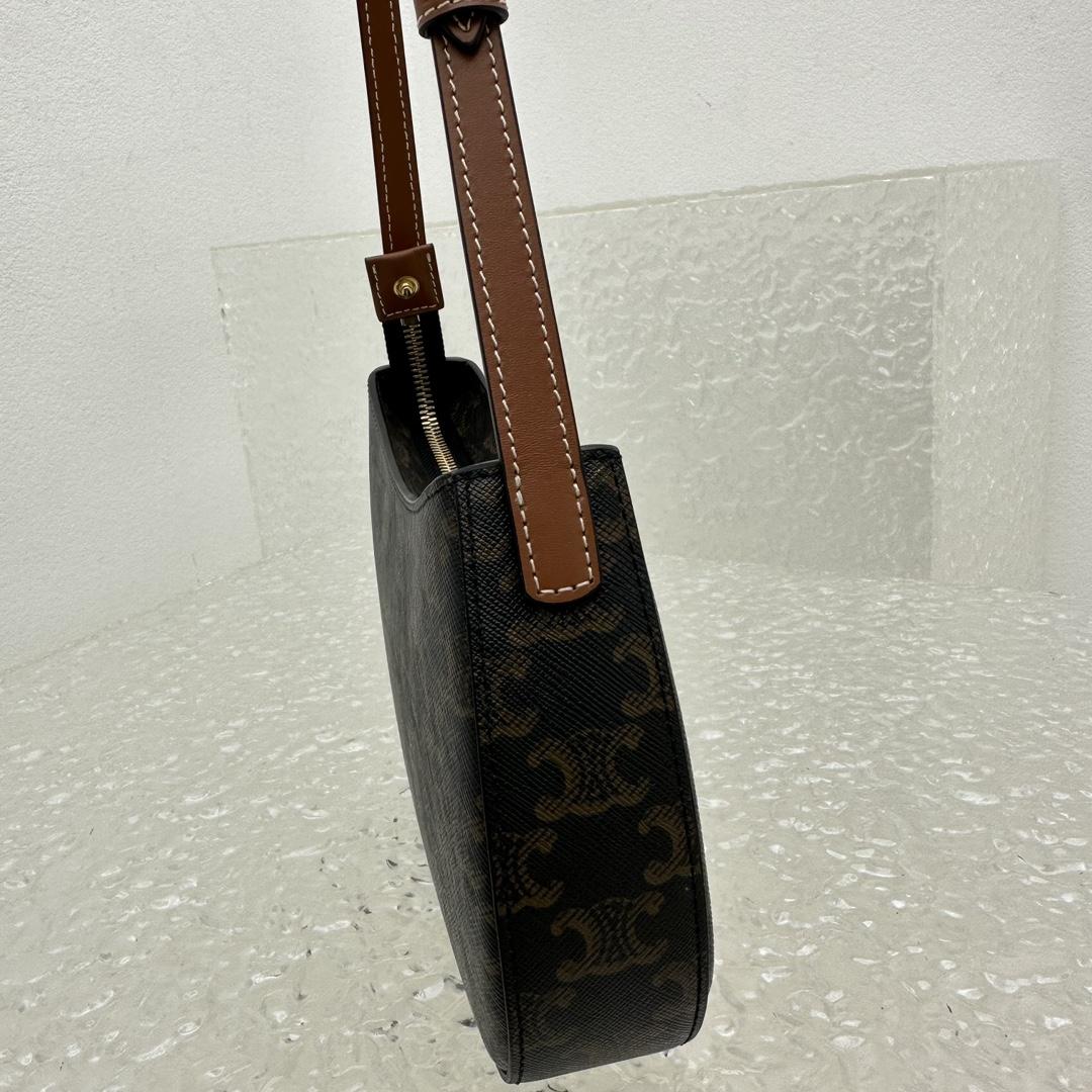 Celine Medium Tilly Bag In Shiny Calfskin - DopestKickz