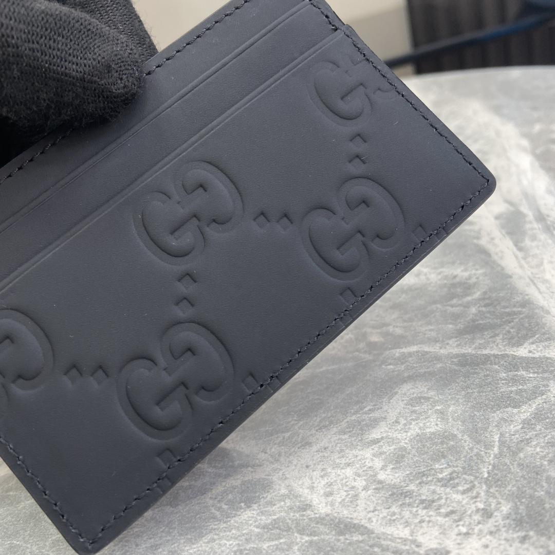 Gucci GG Rubber-effect Card Case - DopestKickz