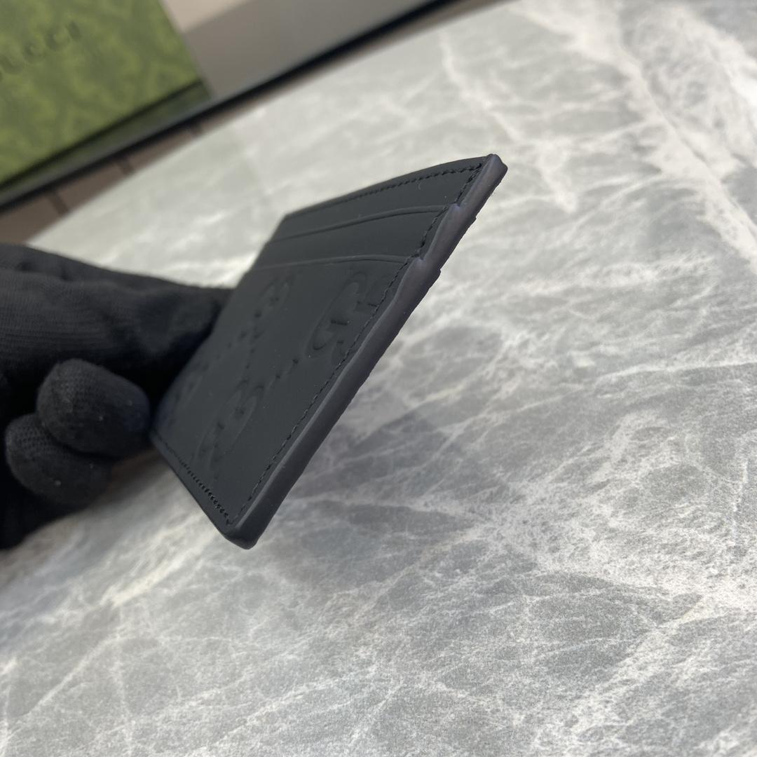 Gucci GG Rubber-effect Card Case - DopestKickz