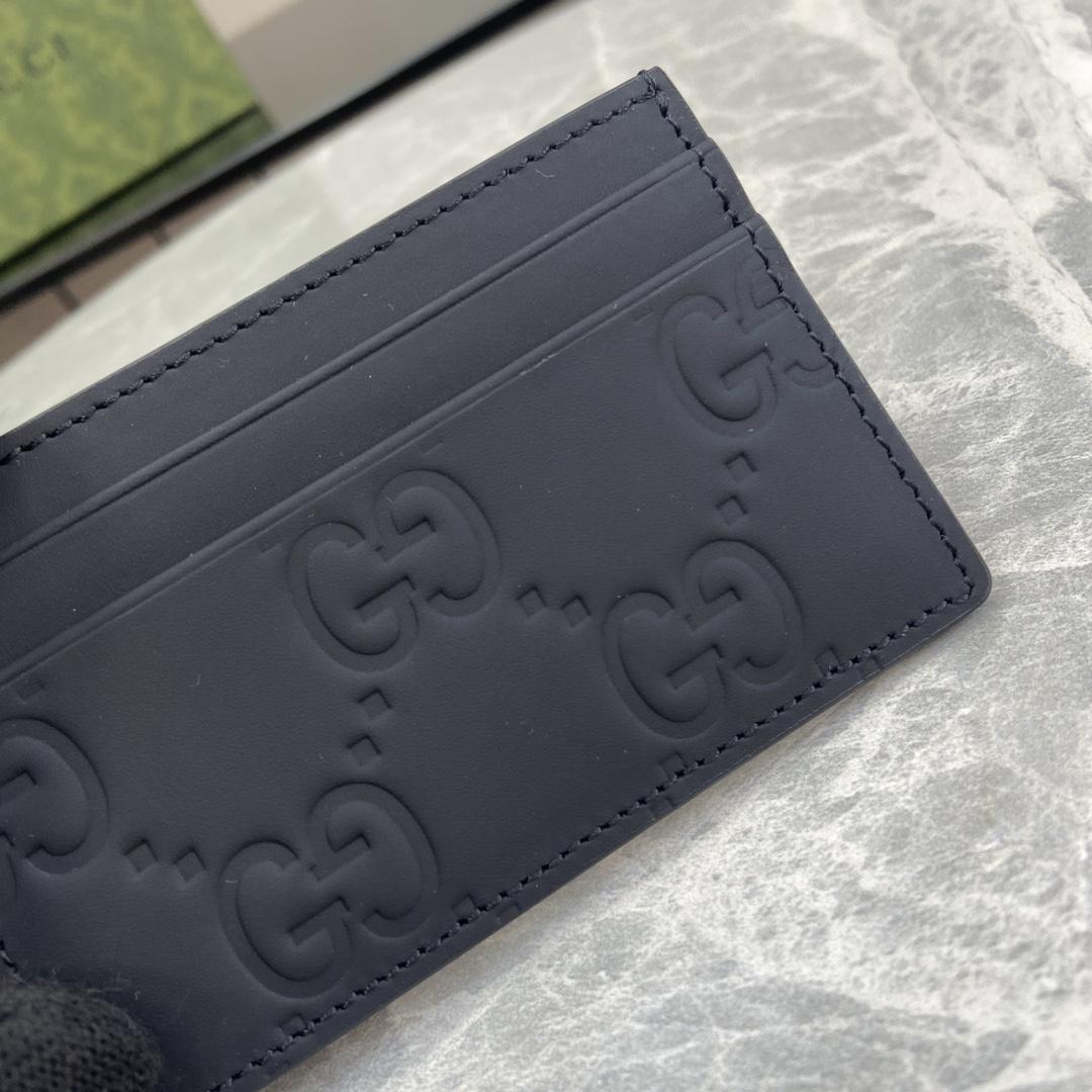 Gucci GG Rubber-effect Card Case - DopestKickz