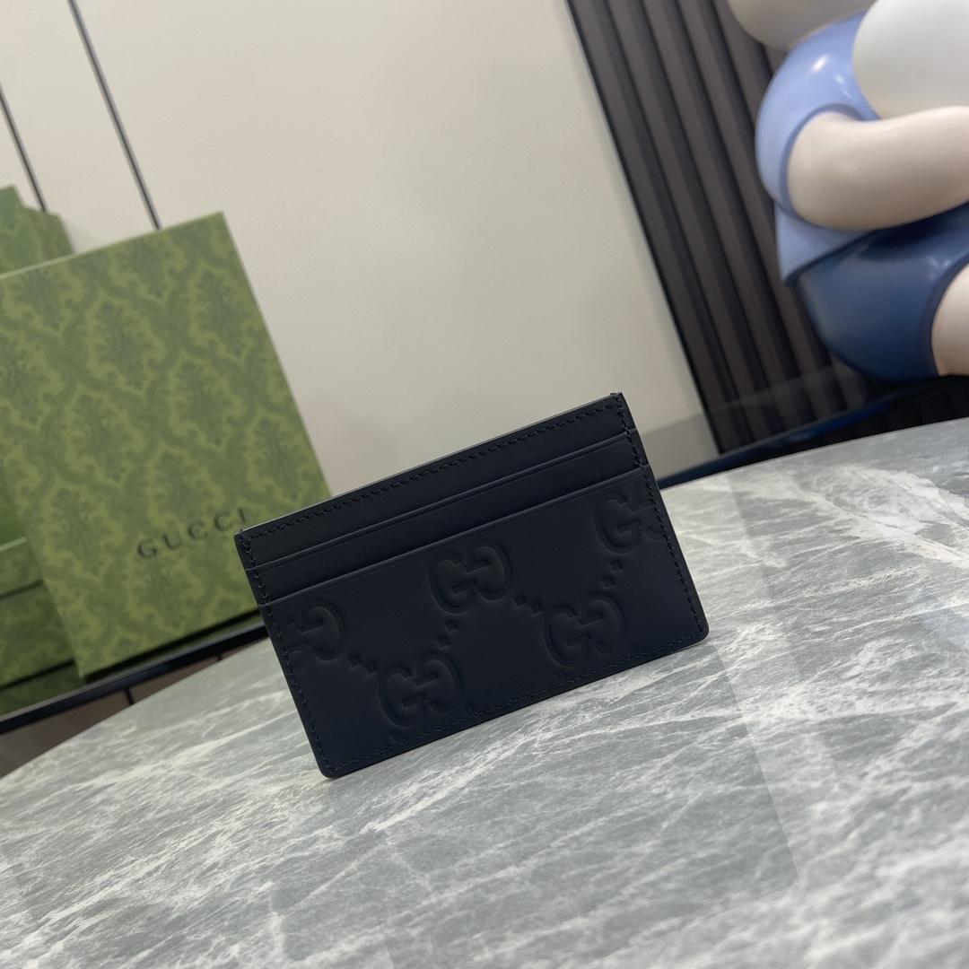 Gucci GG Rubber-effect Card Case - DopestKickz