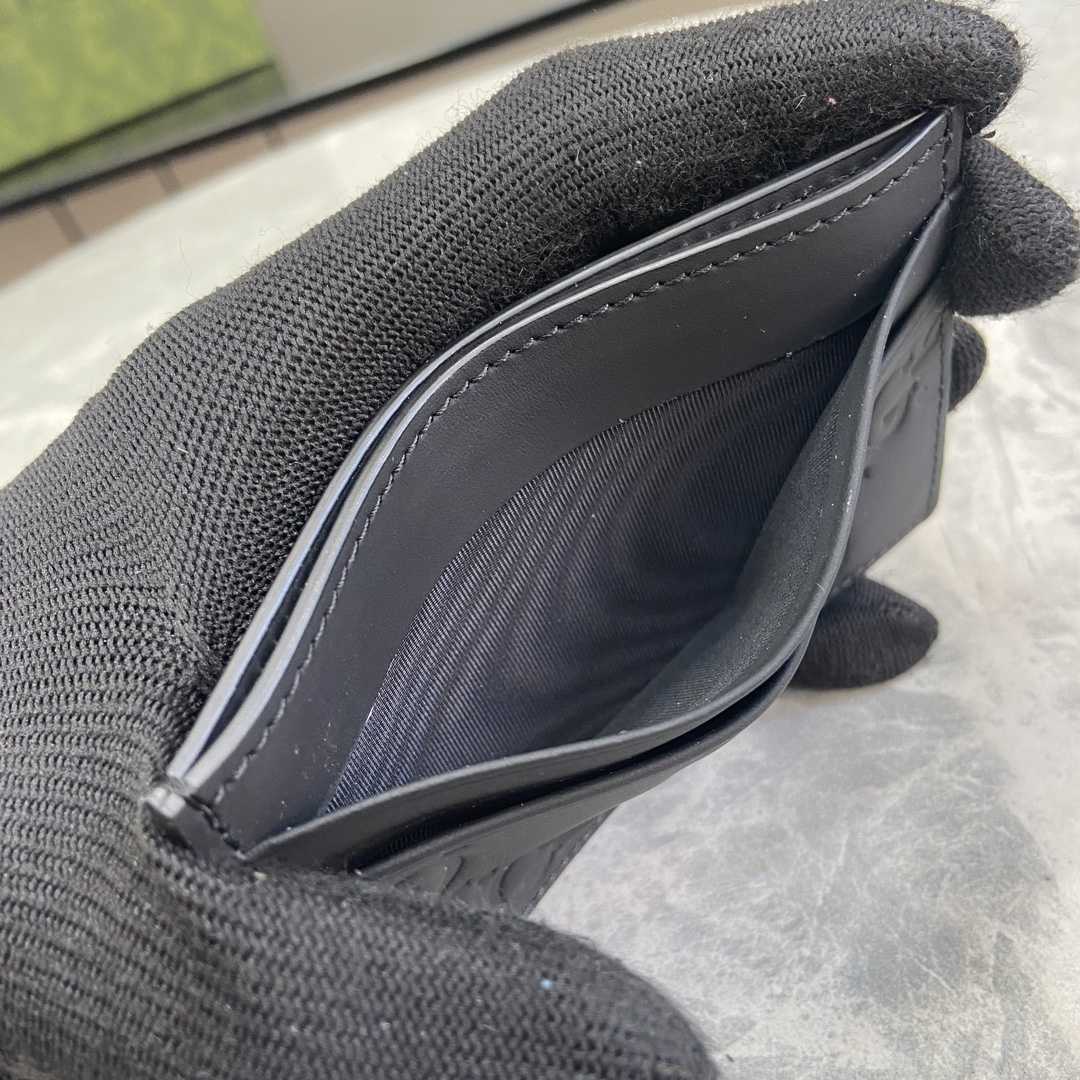 Gucci GG Rubber-effect Card Case - DopestKickz