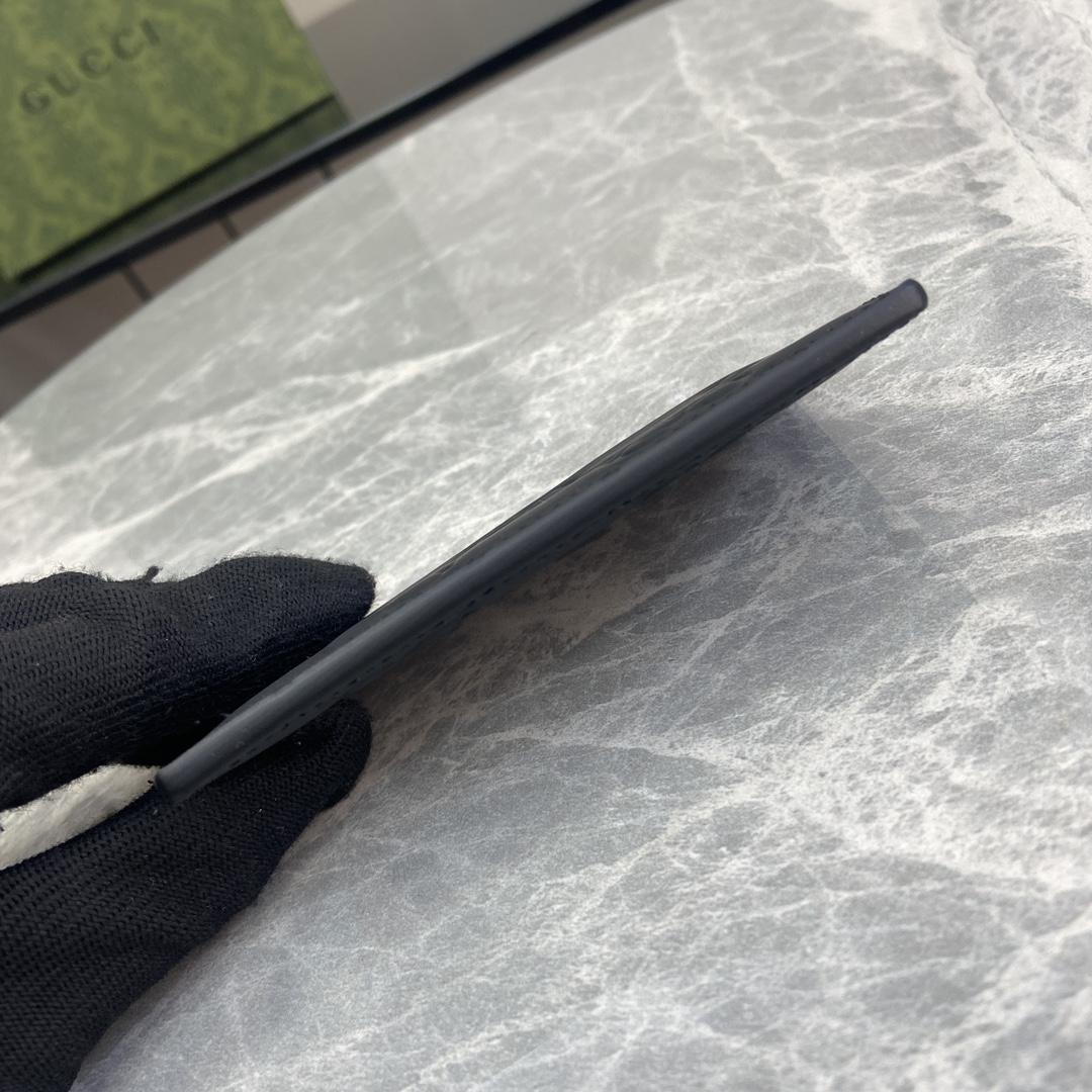 Gucci GG Rubber-effect Card Case - DopestKickz