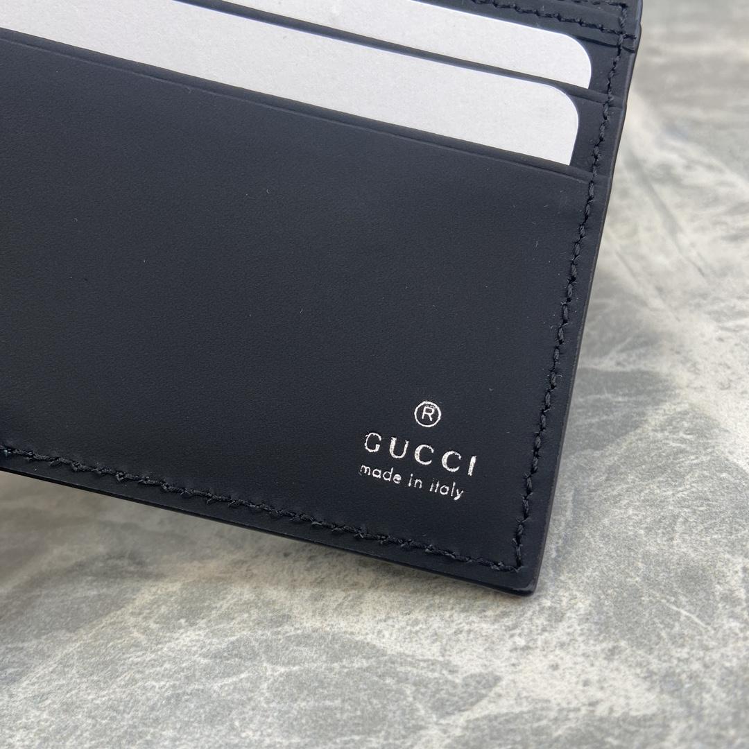 Gucci GG Rubber-effect Bi-fold Wallet - DopestKickz