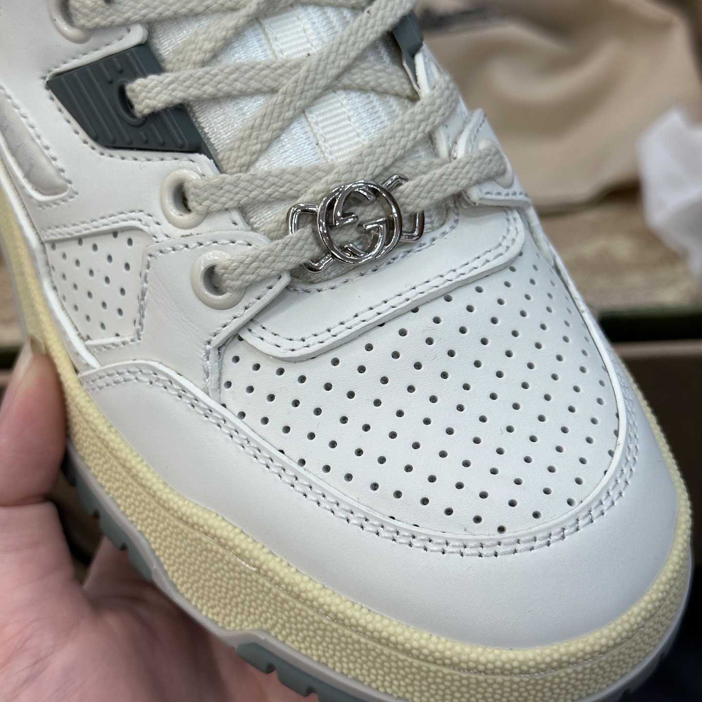 Gucci High Top Distressed Effect Sneaker  - DopestKickz