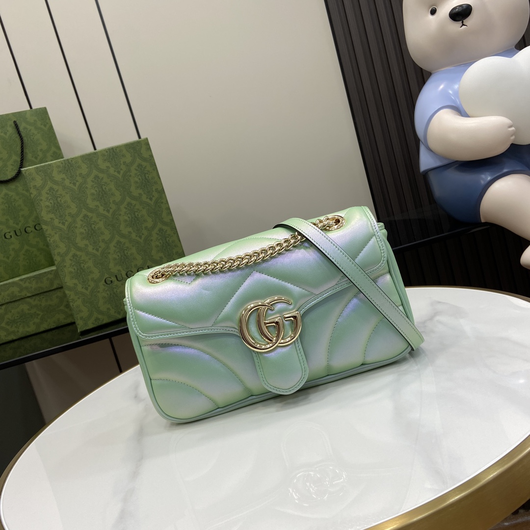 Gucci GG Marmont Small Shoulder Bag - DopestKickz