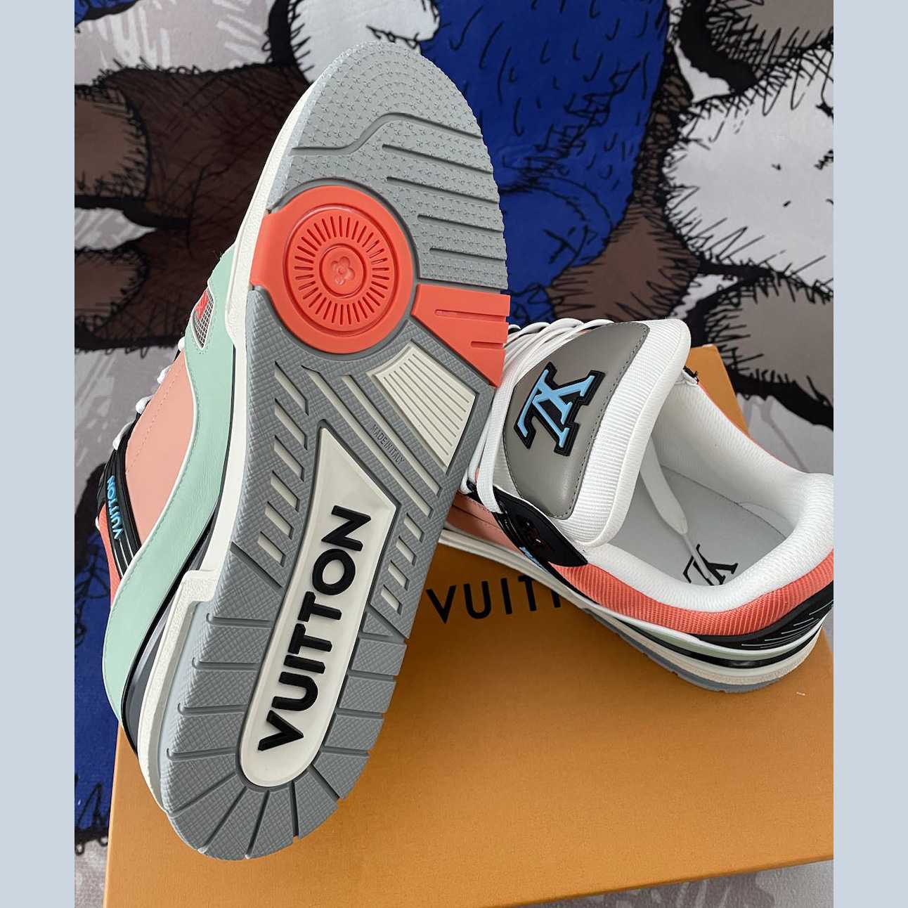 Louis Vuitton LV Trainer Sneaker           1ACEFX - DopestKickz