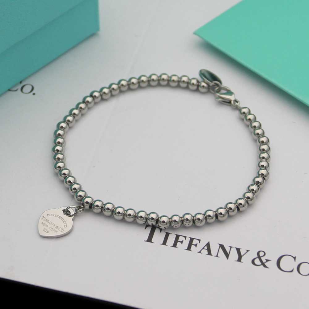 Tiffany&CO Heart Tag Bead Bracelet - DopestKickz