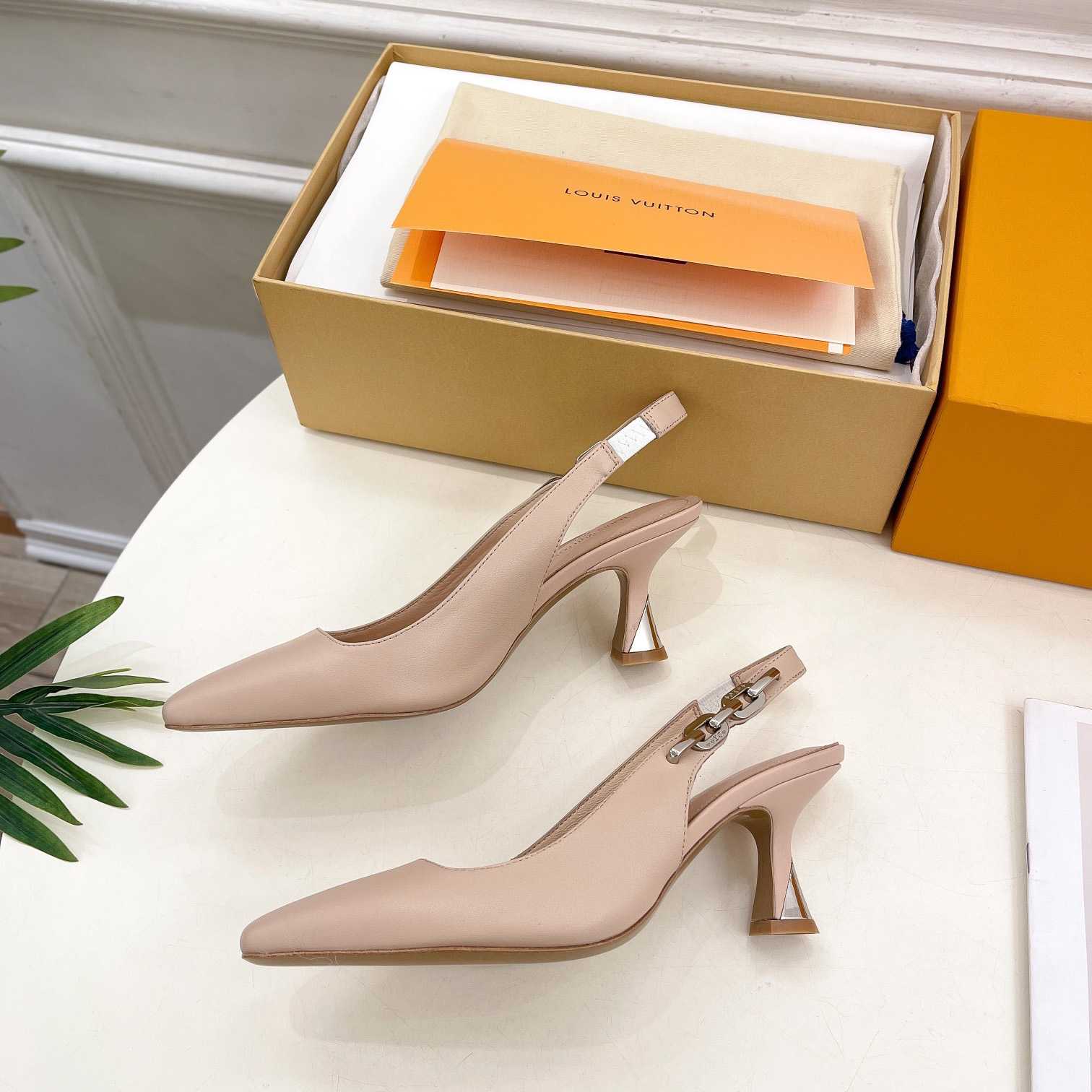 Louis Vuitton Sparkle Slingback Pump - DopestKickz