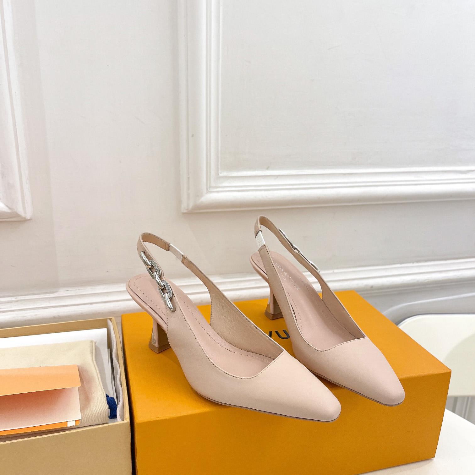 Louis Vuitton Sparkle Slingback Pump - DopestKickz