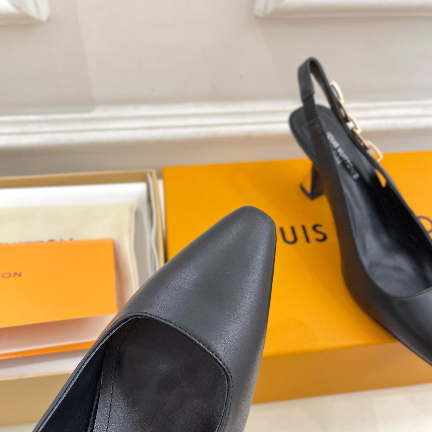 Louis Vuitton Sparkle Slingback Pump - DopestKickz