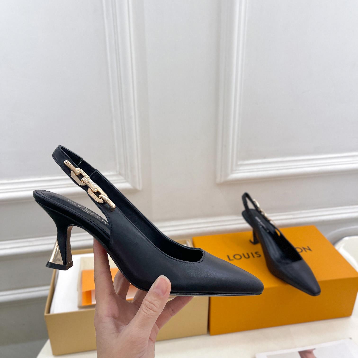 Louis Vuitton Sparkle Slingback Pump - DopestKickz