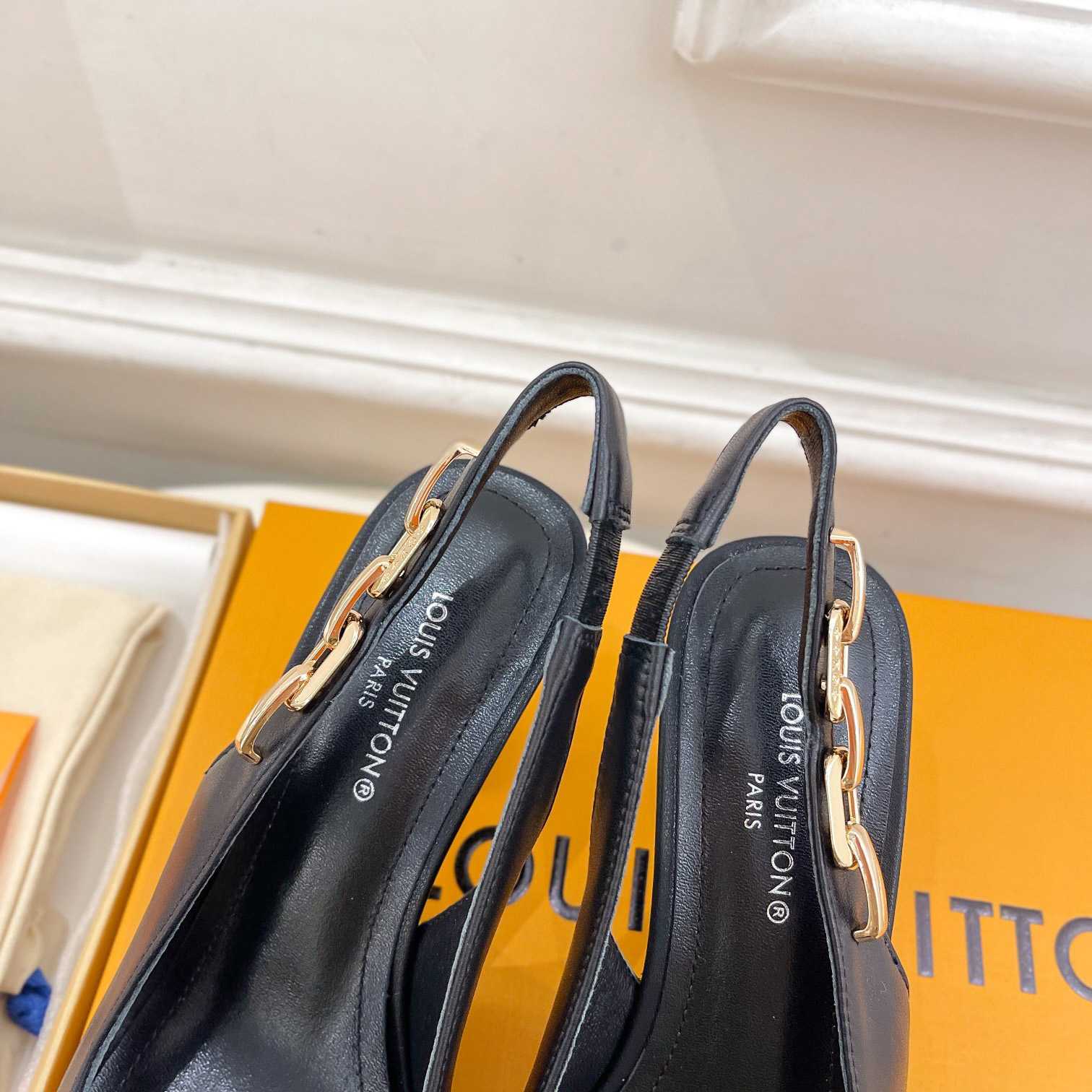 Louis Vuitton Sparkle Slingback Pump - DopestKickz