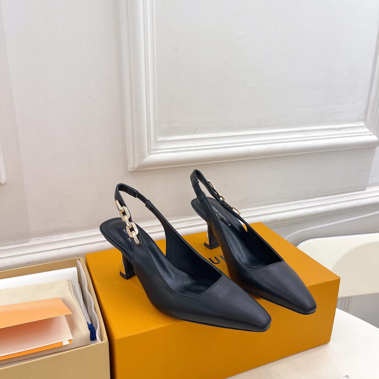 Louis Vuitton Sparkle Slingback Pump - DopestKickz