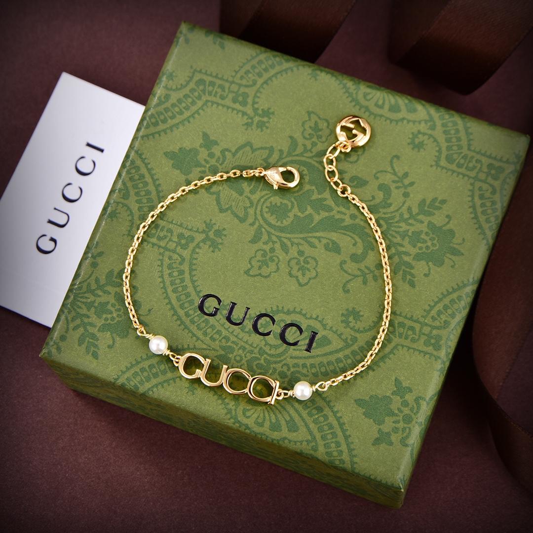 Gucci Letter Single Bracelet  - DopestKickz