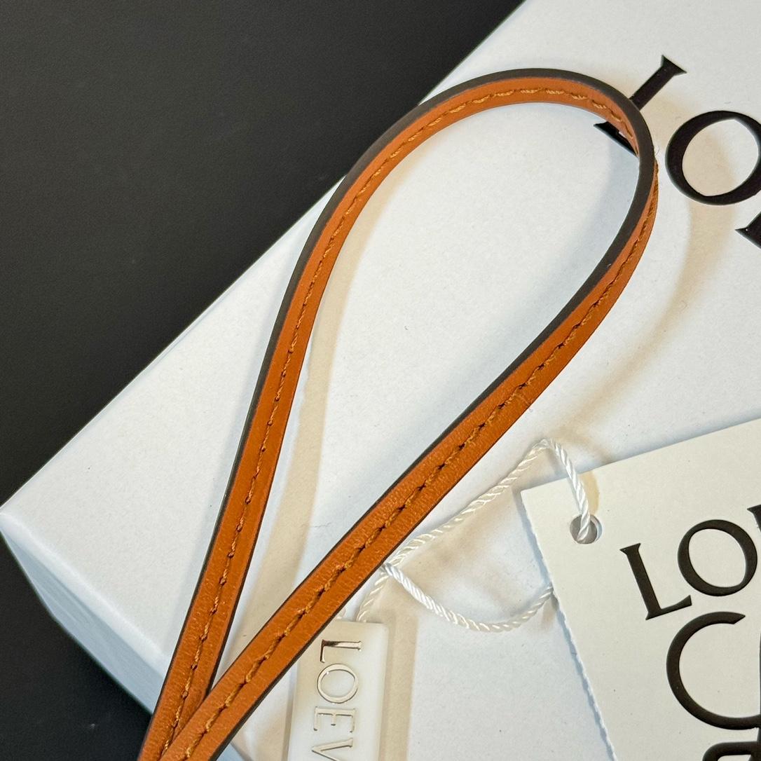 Loewe Elephant Charm In Felt And Calfskin - DopestKickz