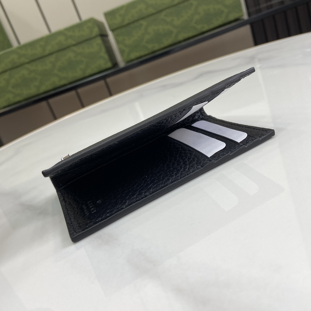 Gucci Long Card Case With Gucci Logo  - DopestKickz