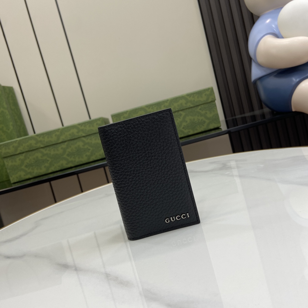 Gucci Long Card Case With Gucci Logo  - DopestKickz