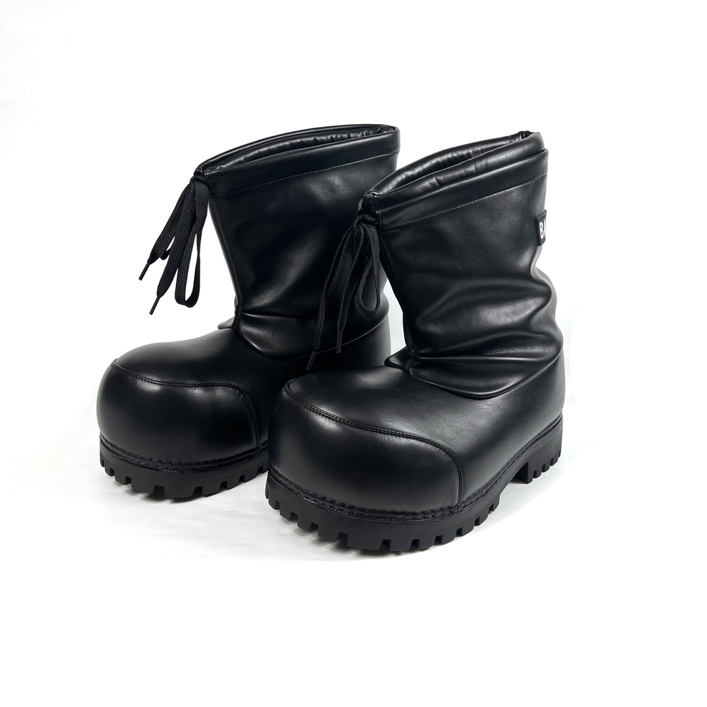 Balenciaga Alaska High Boot In Black - DopestKickz