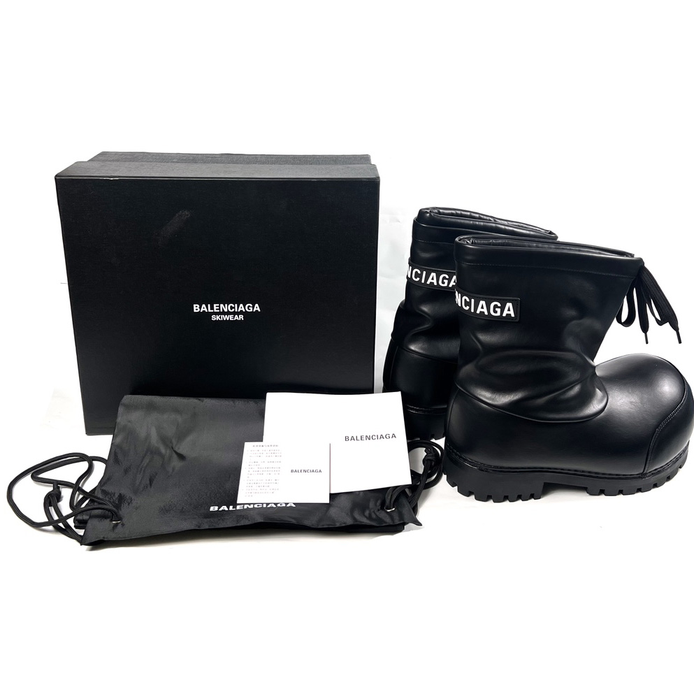 Balenciaga Alaska High Boot In Black - DopestKickz