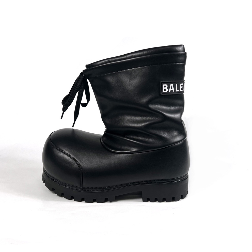 Balenciaga Alaska High Boot In Black - DopestKickz