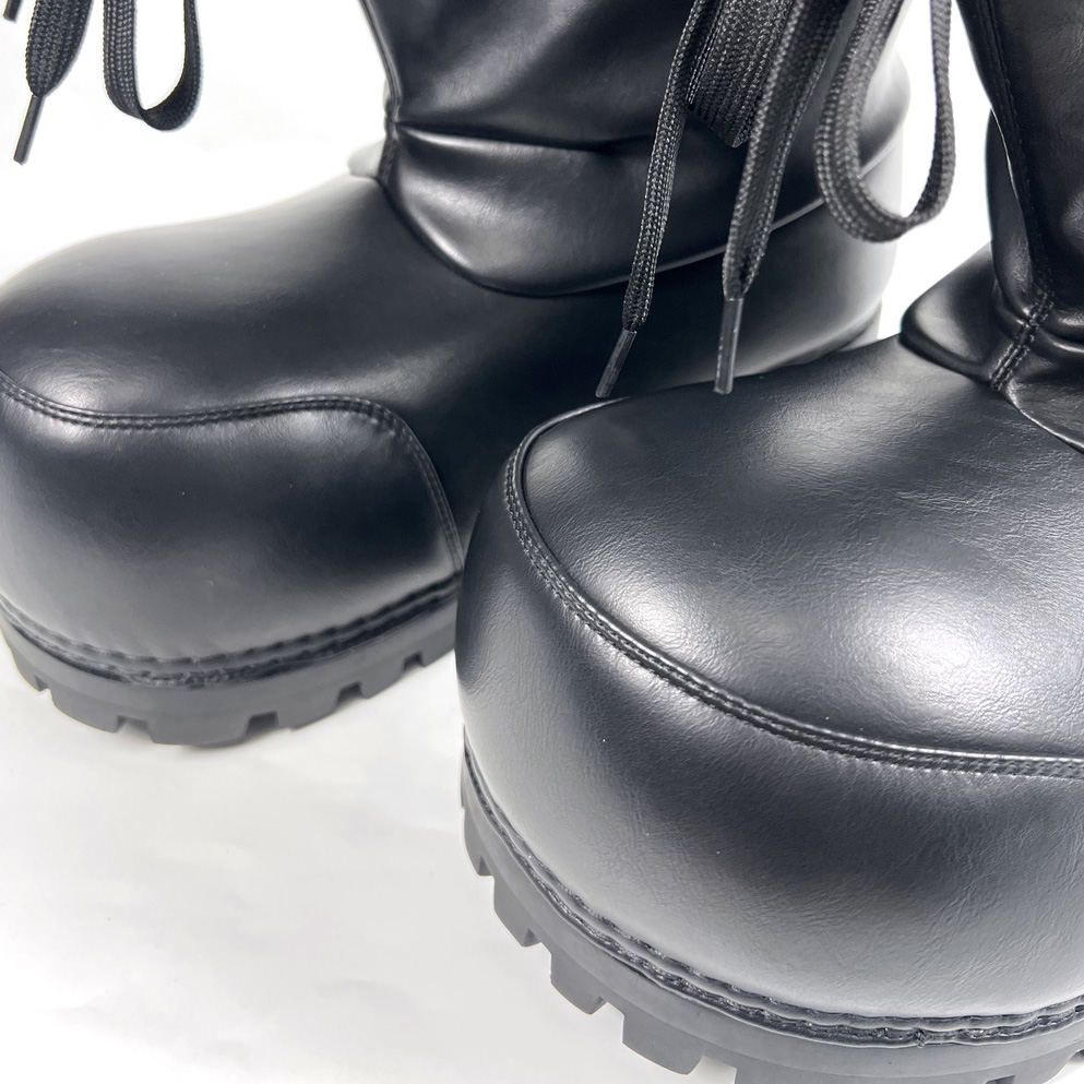 Balenciaga Alaska High Boot In Black - DopestKickz