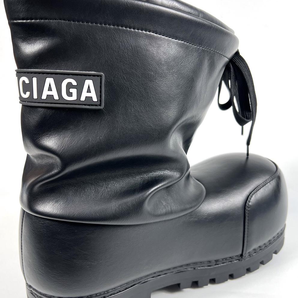 Balenciaga Alaska High Boot In Black - DopestKickz
