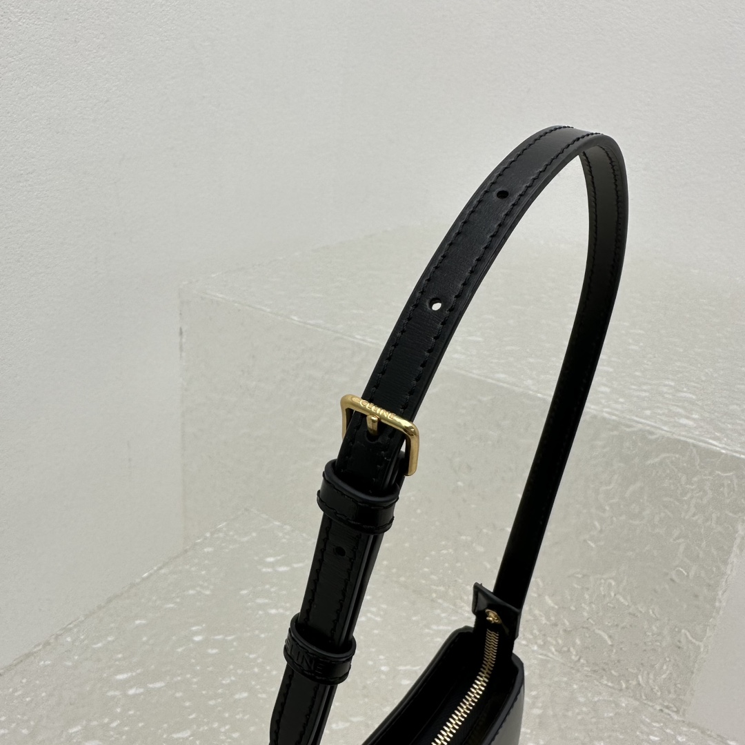 Celine Medium Tilly Bag In Shiny Calfskin - DopestKickz