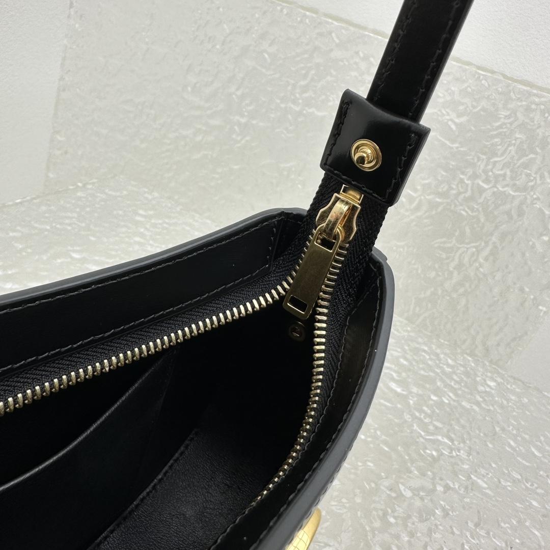 Celine Medium Tilly Bag In Shiny Calfskin - DopestKickz
