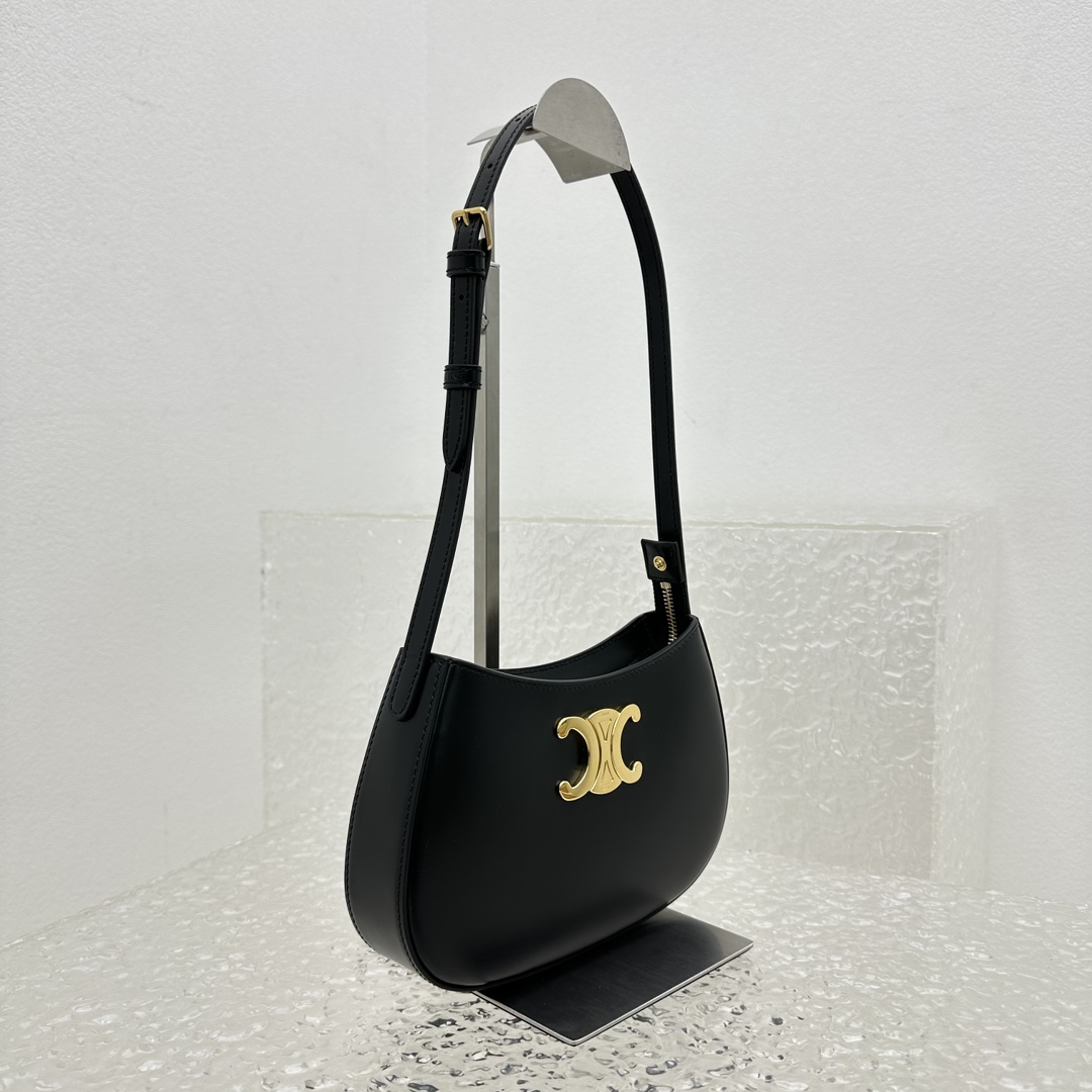 Celine Medium Tilly Bag In Shiny Calfskin - DopestKickz
