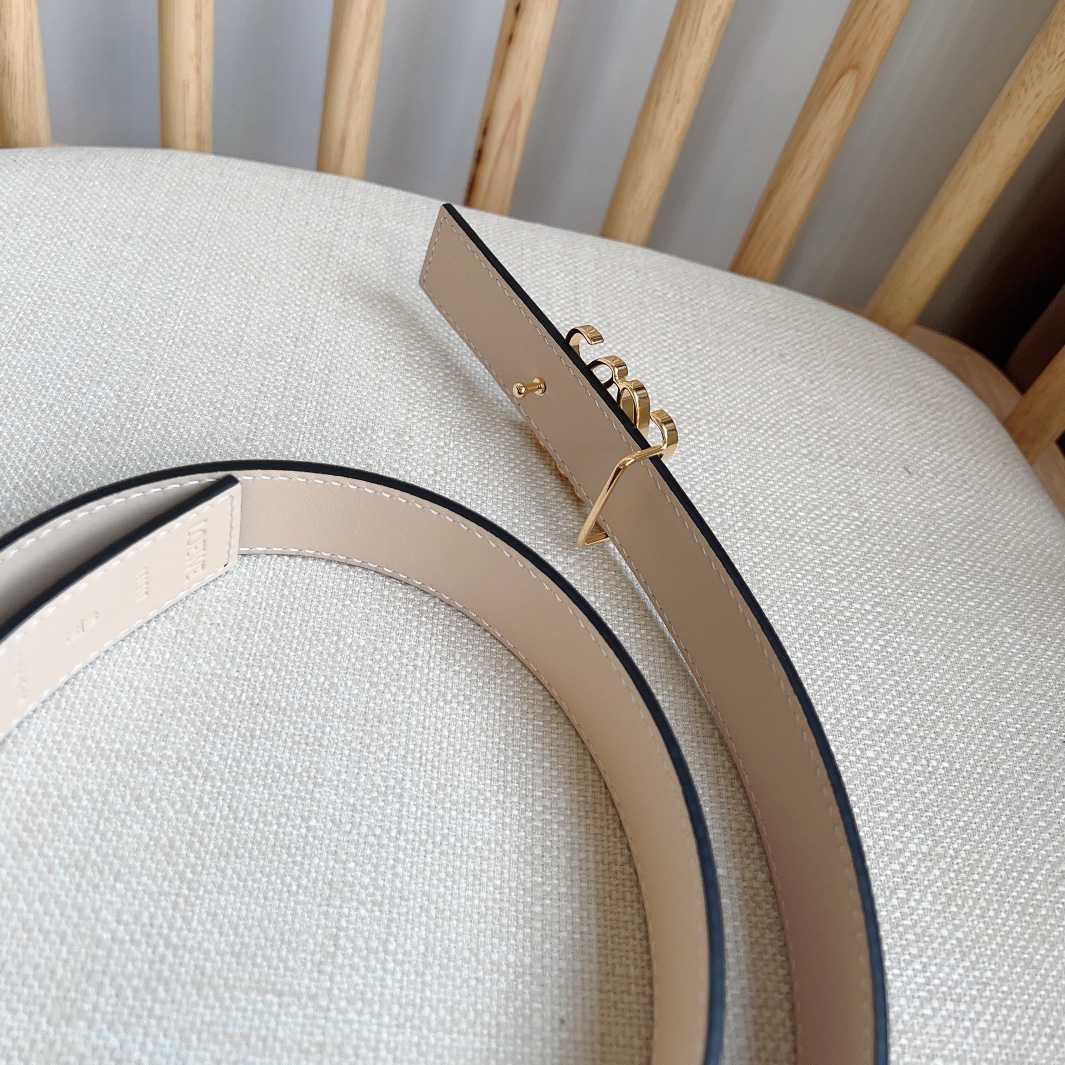 Loewe Reversible Anagram Belt In Smooth Calfskin - DopestKickz