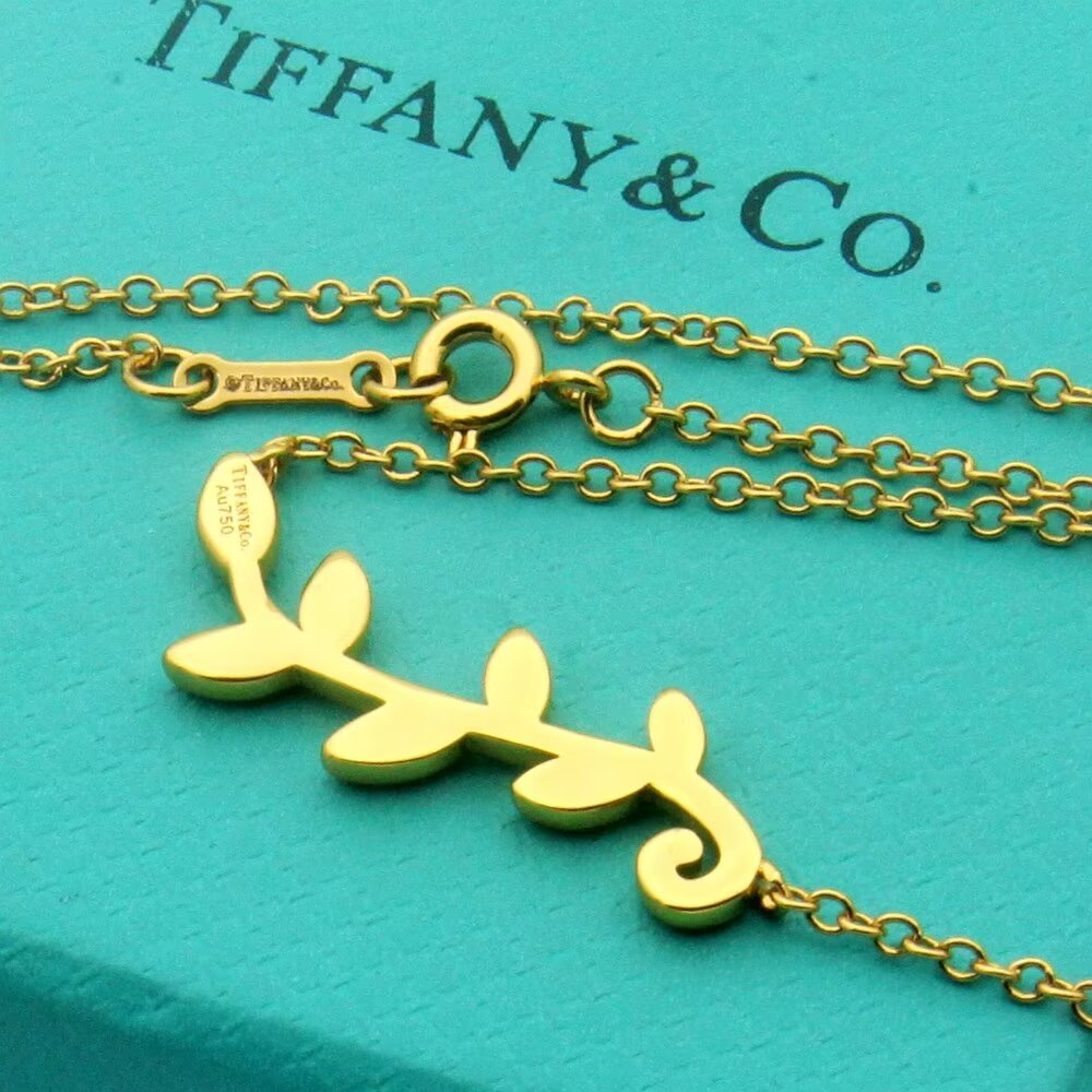 Tiffany&CO Olive Leaf Vine Pendant - DopestKickz