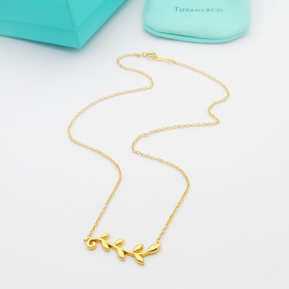Tiffany&CO Olive Leaf Vine Pendant - DopestKickz