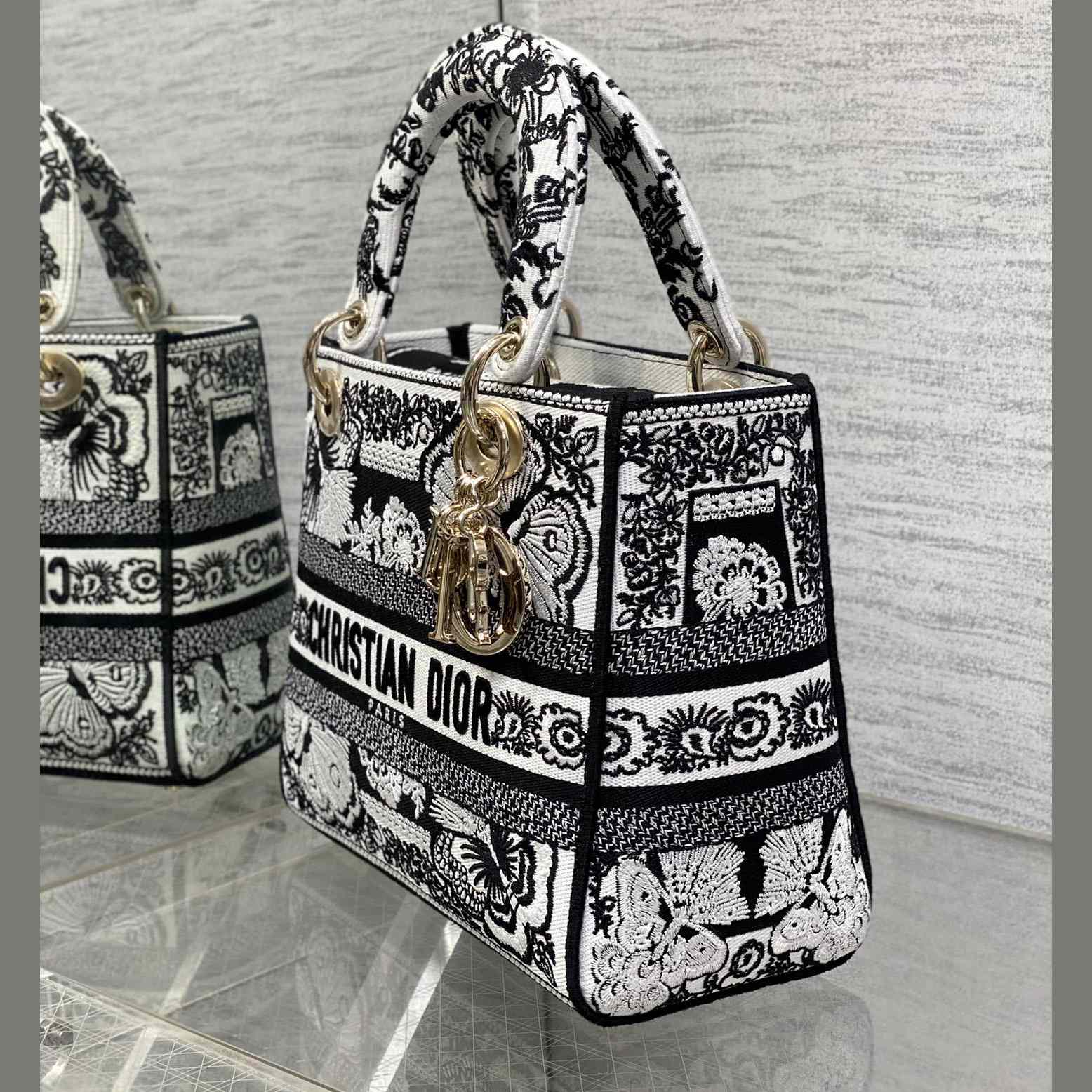 Dior Medium Lady D-Lite Bag - DopestKickz