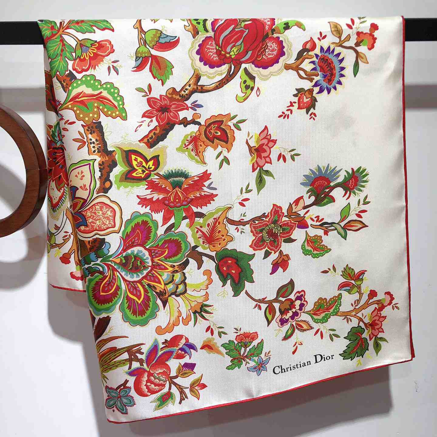 Dior Albero Della  Vita 90 Square Scarf  - DopestKickz