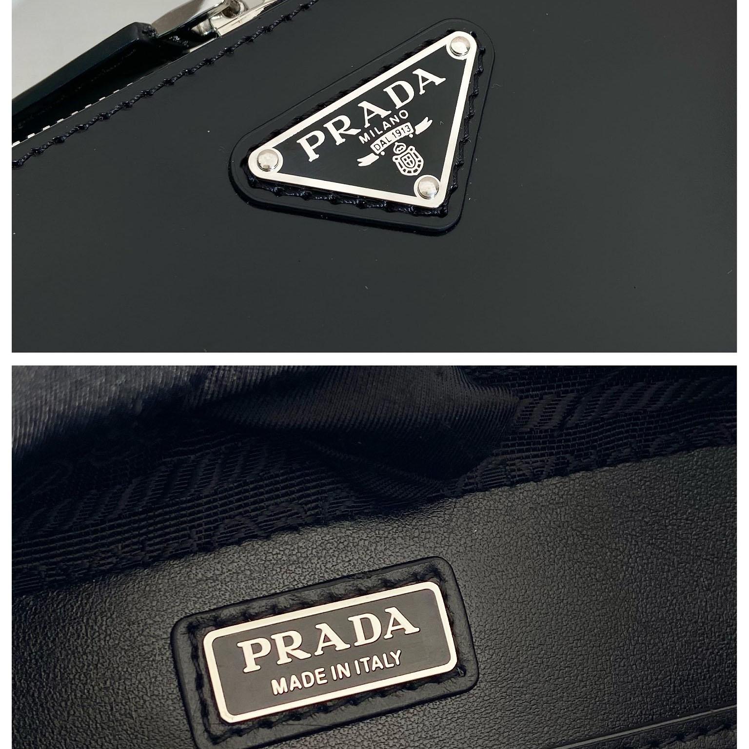 Prada Brique Brushed Leather Bag - DopestKickz