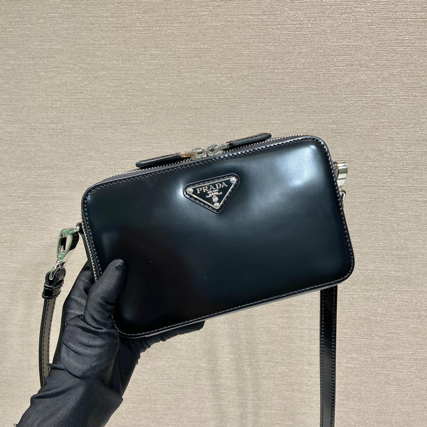 Prada Brique Brushed Leather Bag - DopestKickz