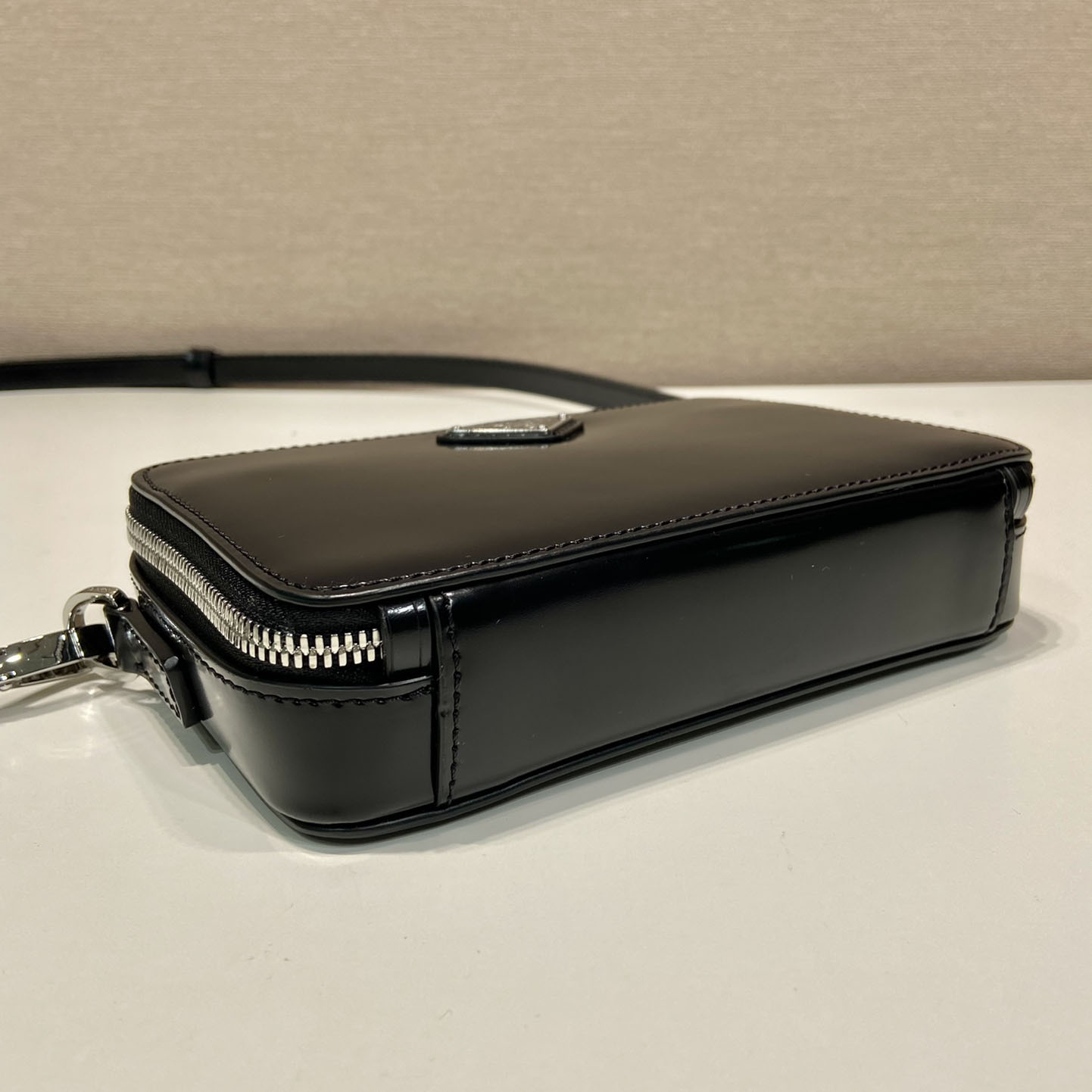 Prada Brique Brushed Leather Bag - DopestKickz