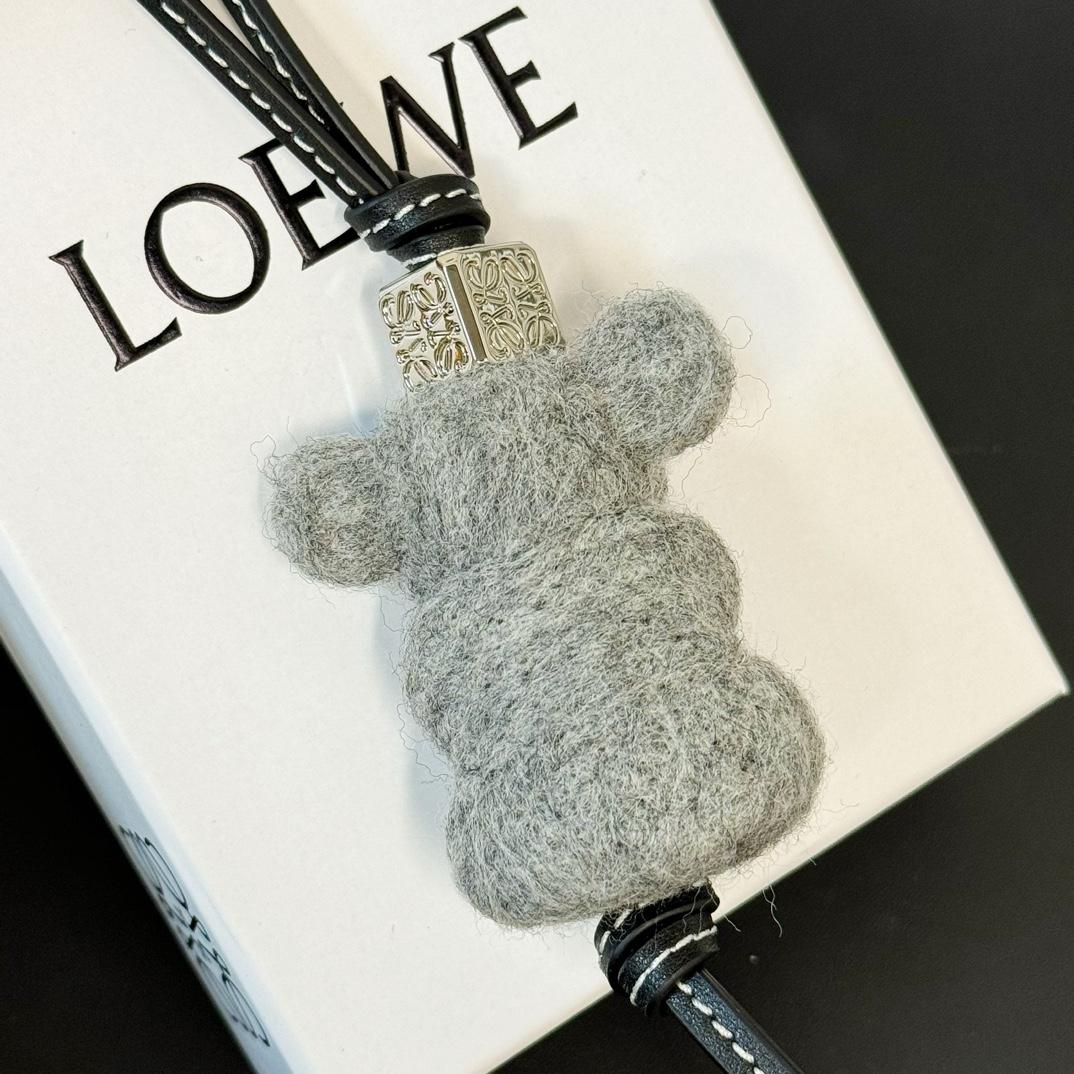 Loewe Koala Charm In Felt And Calfskin - DopestKickz